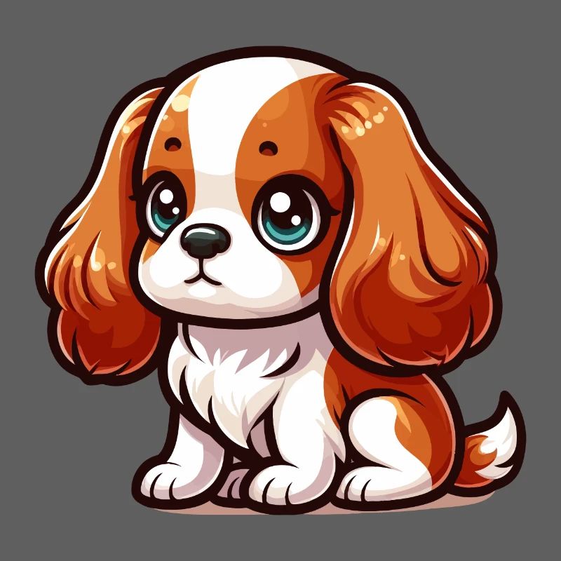 Chibi cavalier king charles