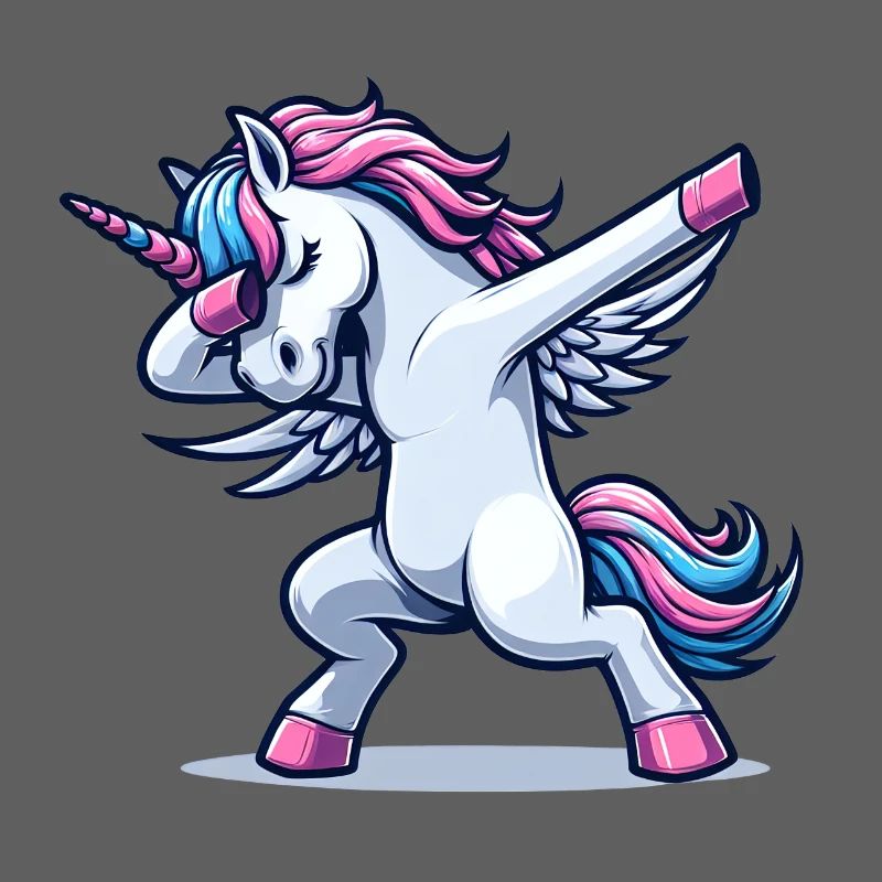 Licorne Dabbing Einhorn