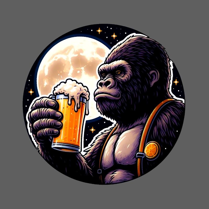 Festive Beer Monkey