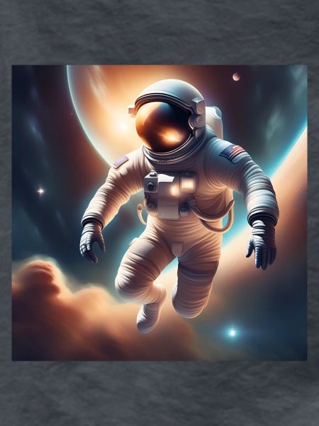 Astronaut im Weltall