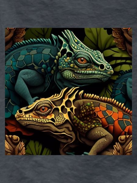 Leguan-Duo