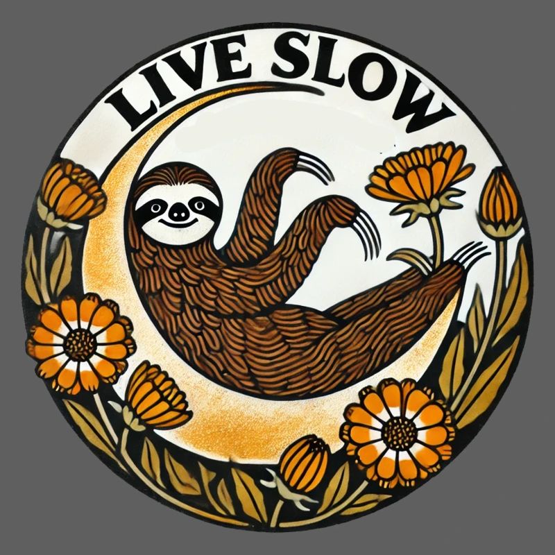 Live Slow Sloth