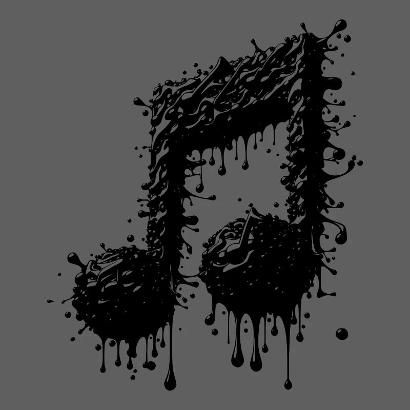 Liquid Music Eighth Notes Scale
