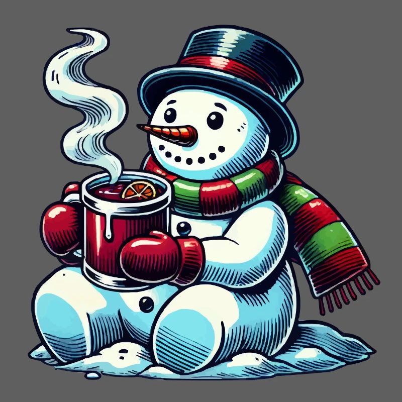 Snowman Comic