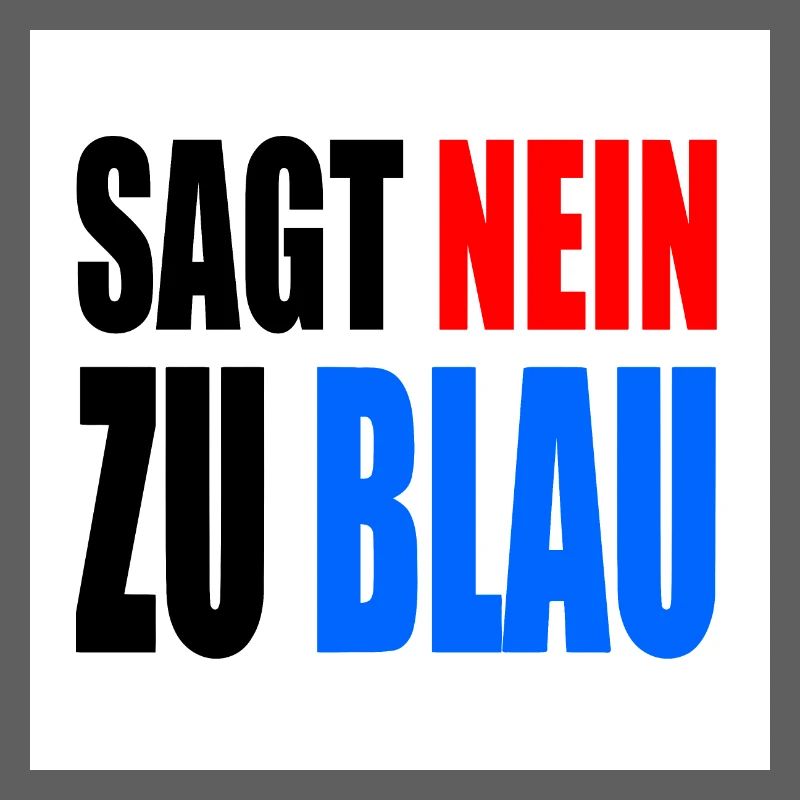 dit non au bleu