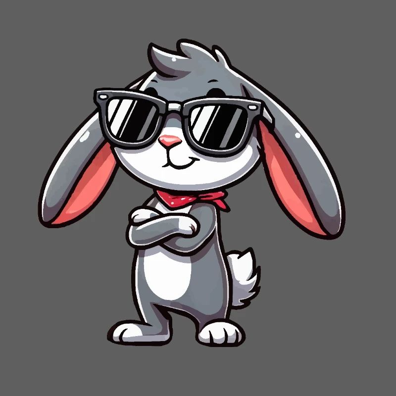 Bunny Comic Sunglasses