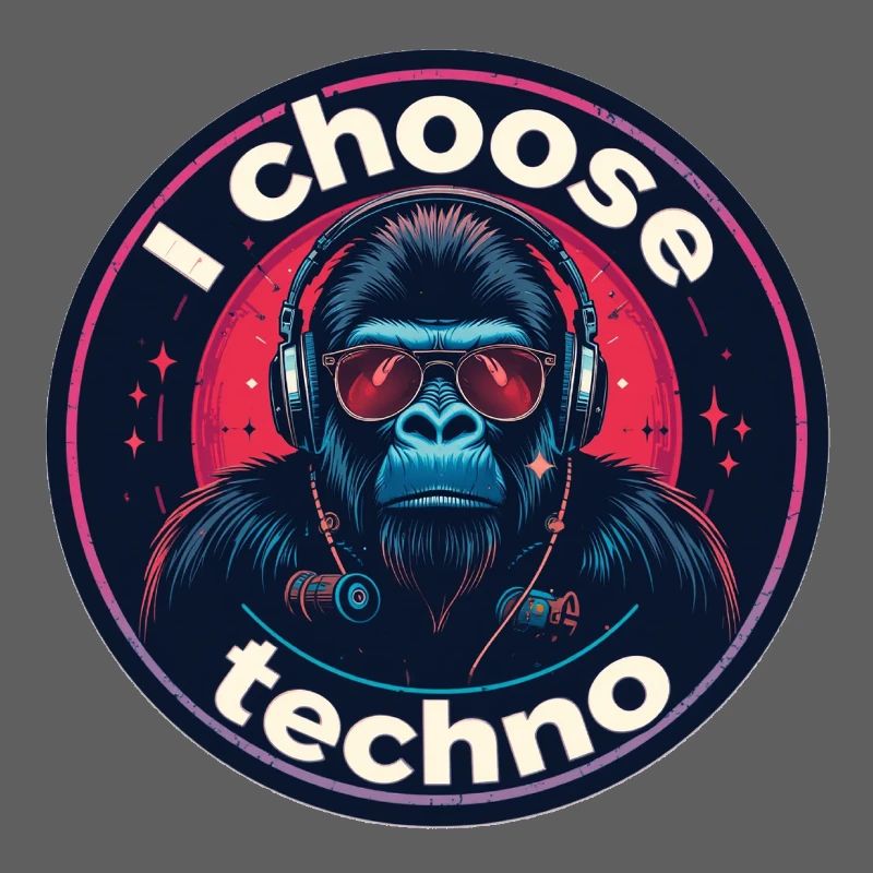 Gorilla i choose techno