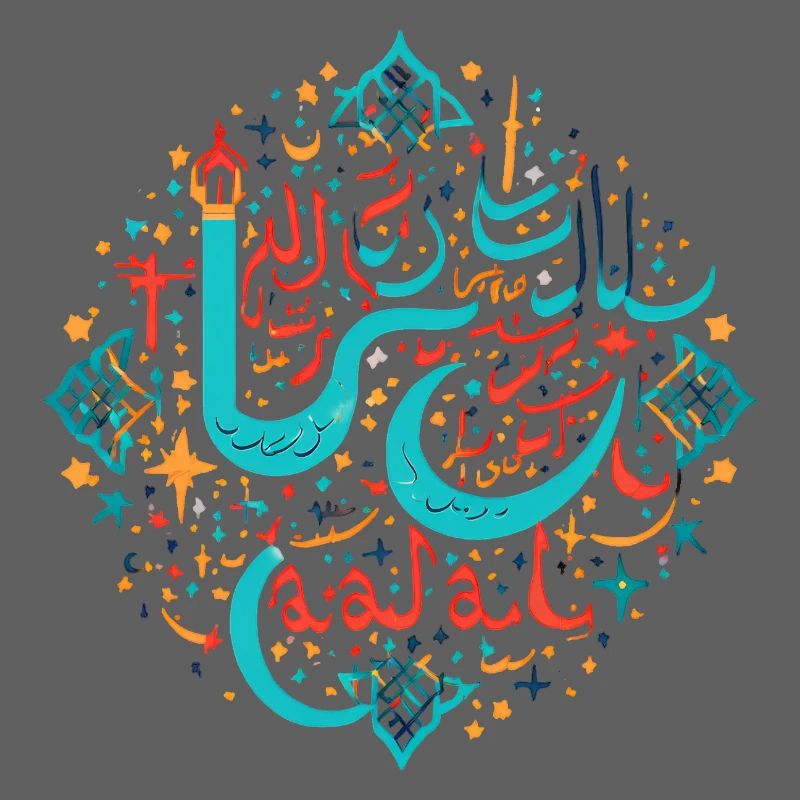 Ramadan Geschenk Eid Mubarak Islam Allah Muslim