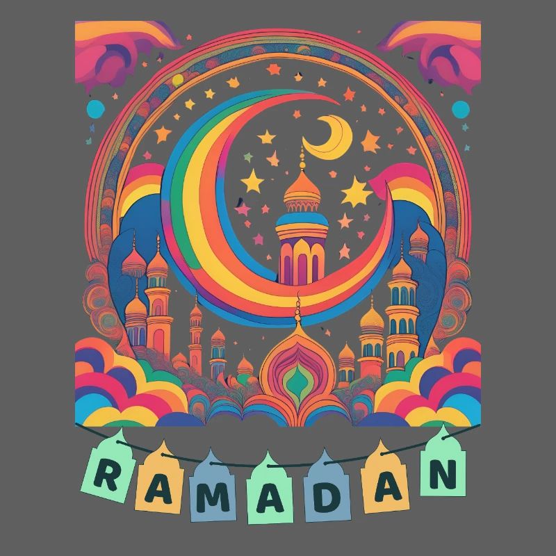 Ramadan Geschenk Eid Mubarak Islam Allah Muslim