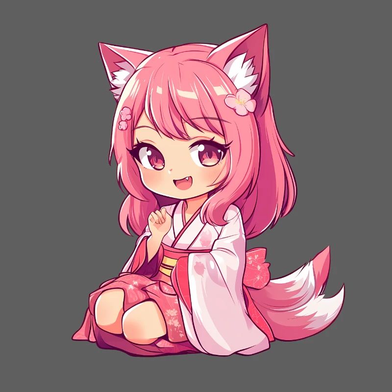 Anime Fox Mädchen Manga