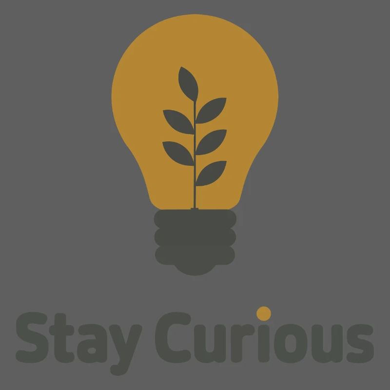 Stay Curious Light Bulb