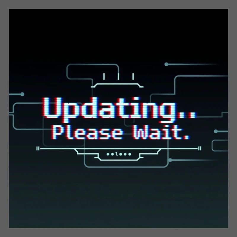 Glitch Update Loading Screen