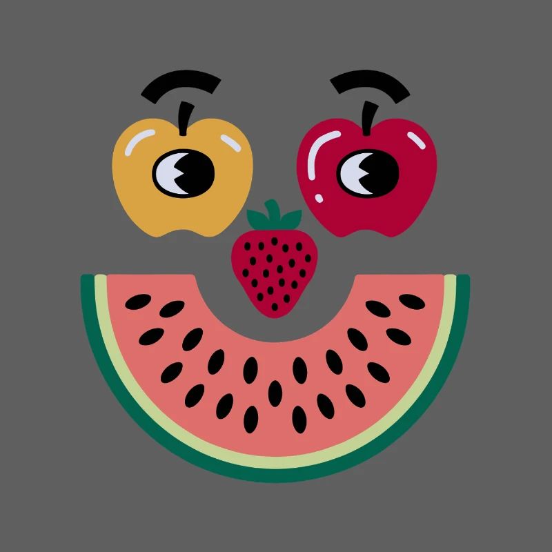 Frucht Gesicht