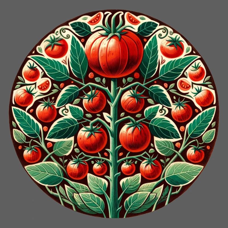 Tomate Farmer Tomates Art