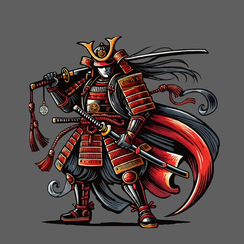 Bande dessinée de samouraï