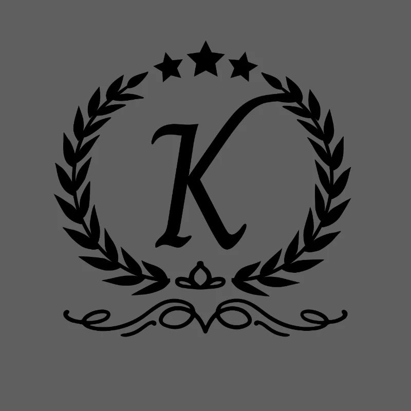 Buchstabe k Krone