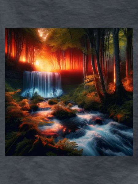 Wasserfall im Wald