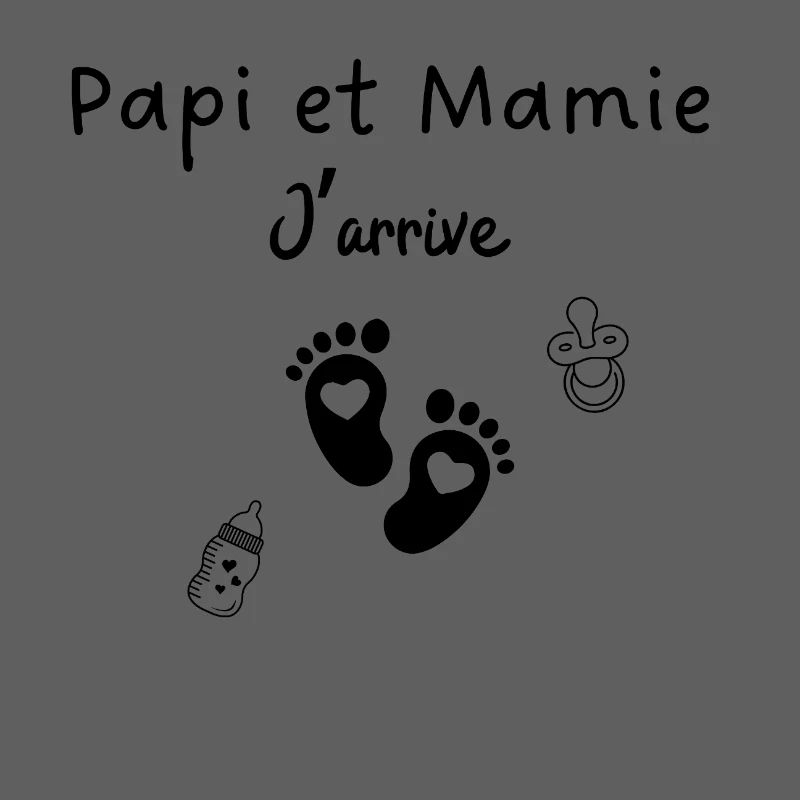 Papi et mamie j’arrive