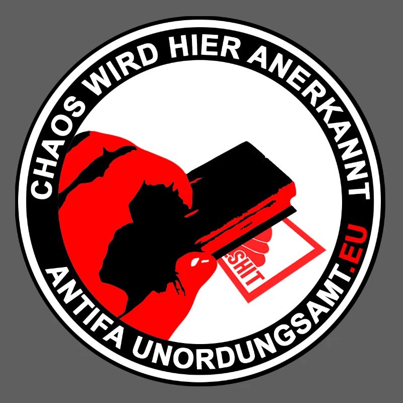 Timbre de bureau antifa Disorder