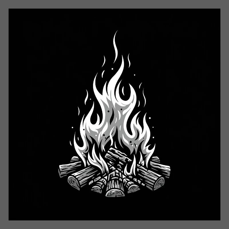Campfire magic: warmth, light and nights