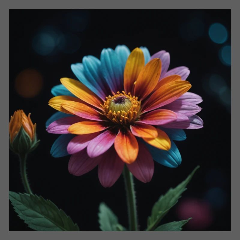 Bunte Blume