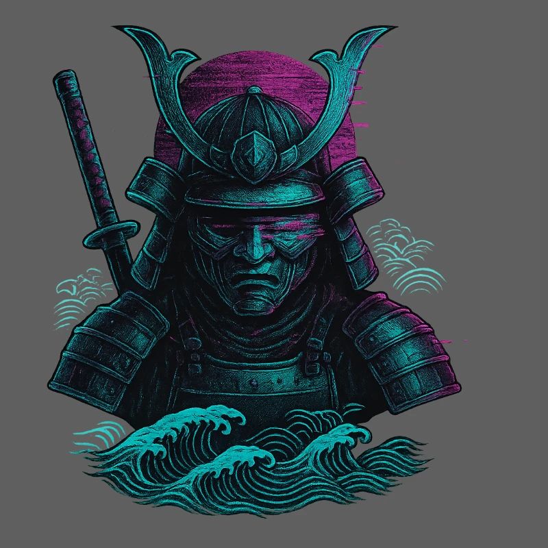 Glitch Samurai - Le guerrier numérique