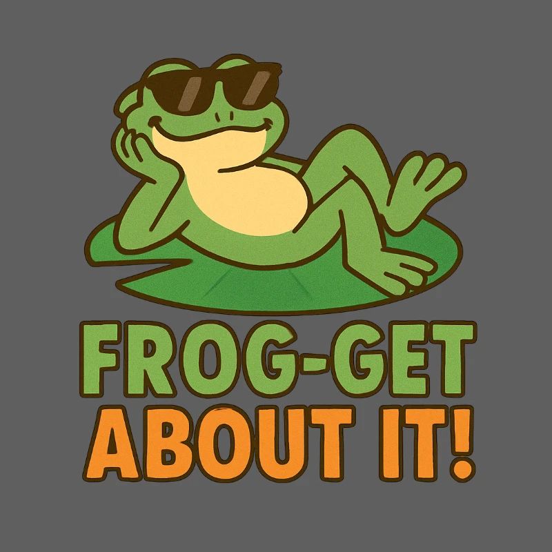 Frog-get About It – Chill Frog Vibes