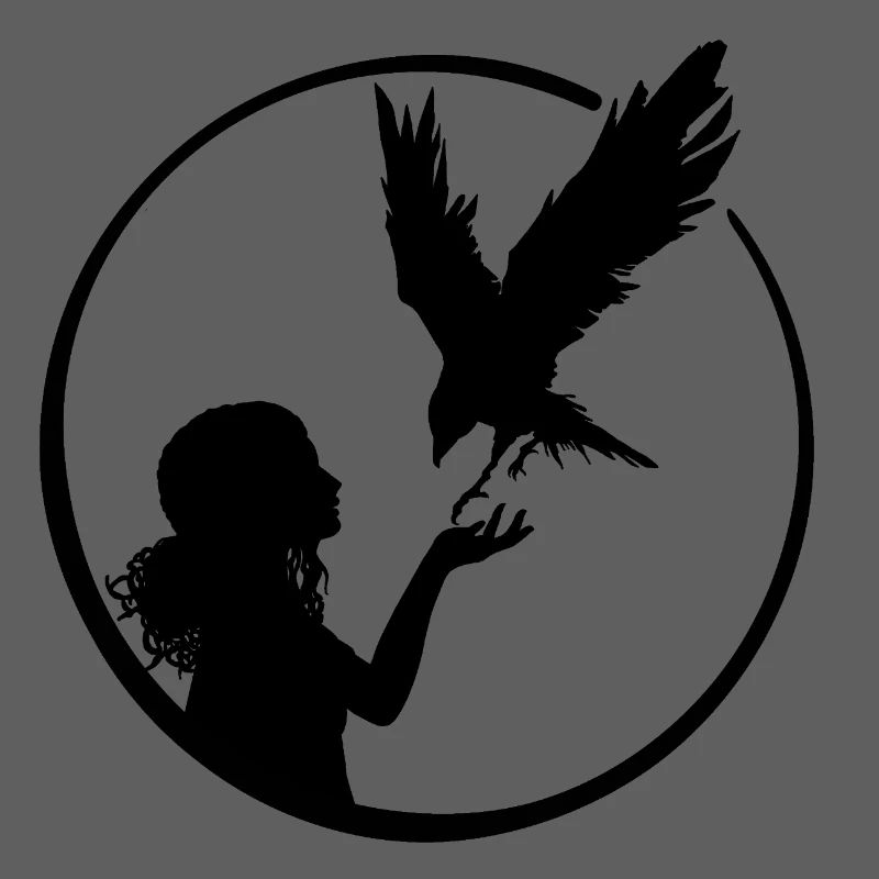 Maedchen Vogel