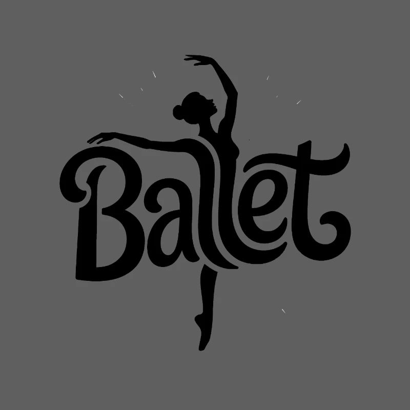 Ballett - Logo de danse cool