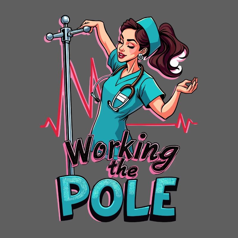 Working The Pole Krankenschwester Pole Dance