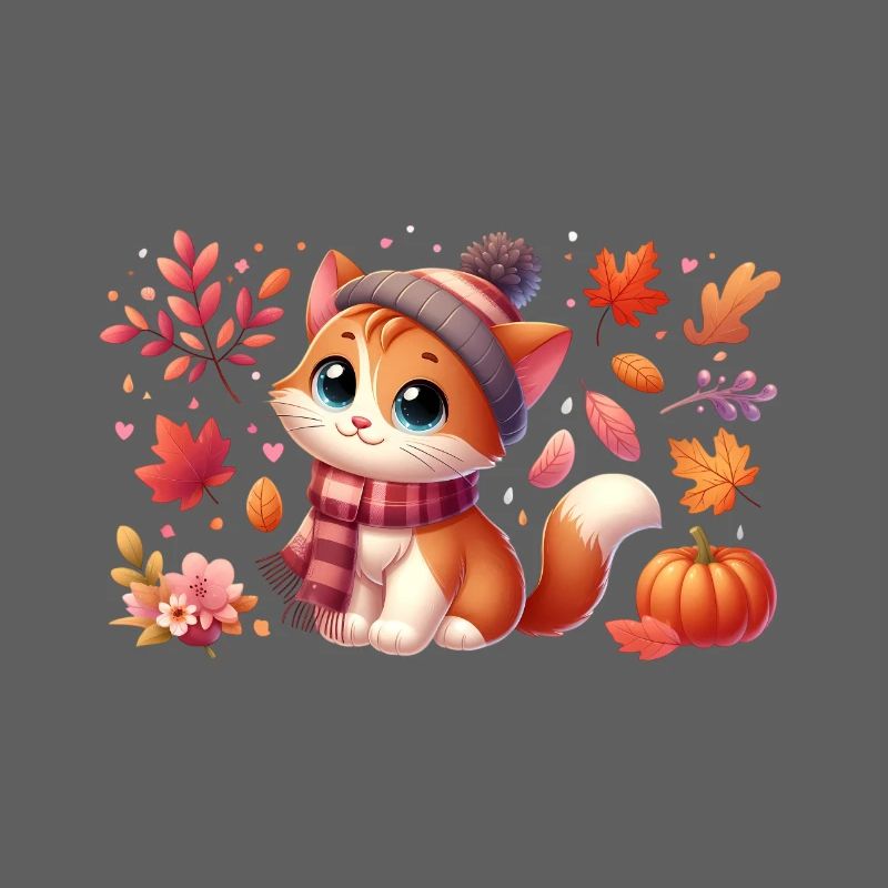 Herbst Katze 3