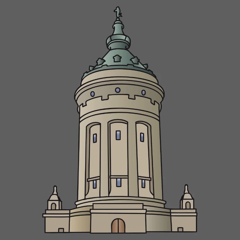 Wasserturm Mannheim c