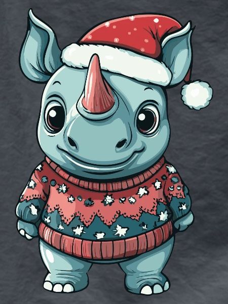 Rhino Christmas Comic