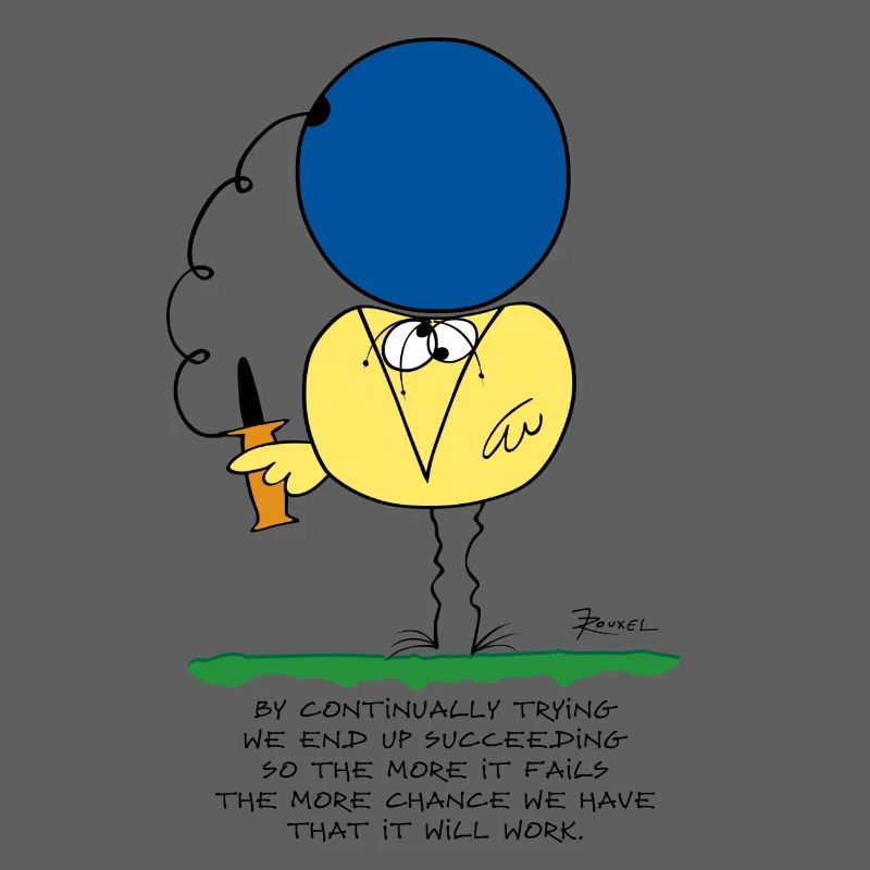 By continually trying... (English version)