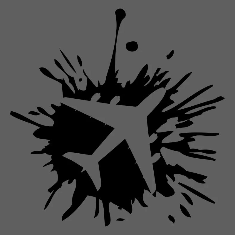 Drops airplane blobs
