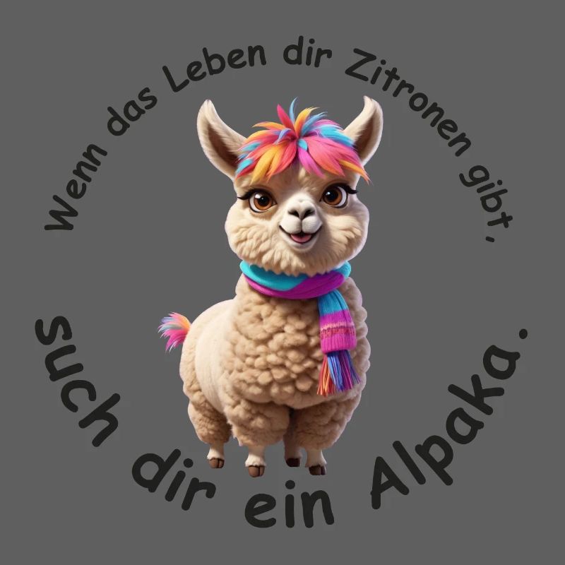 Such dir ein Alpaka
