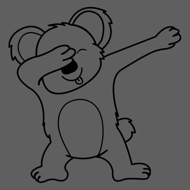 Koala Dabbing 01