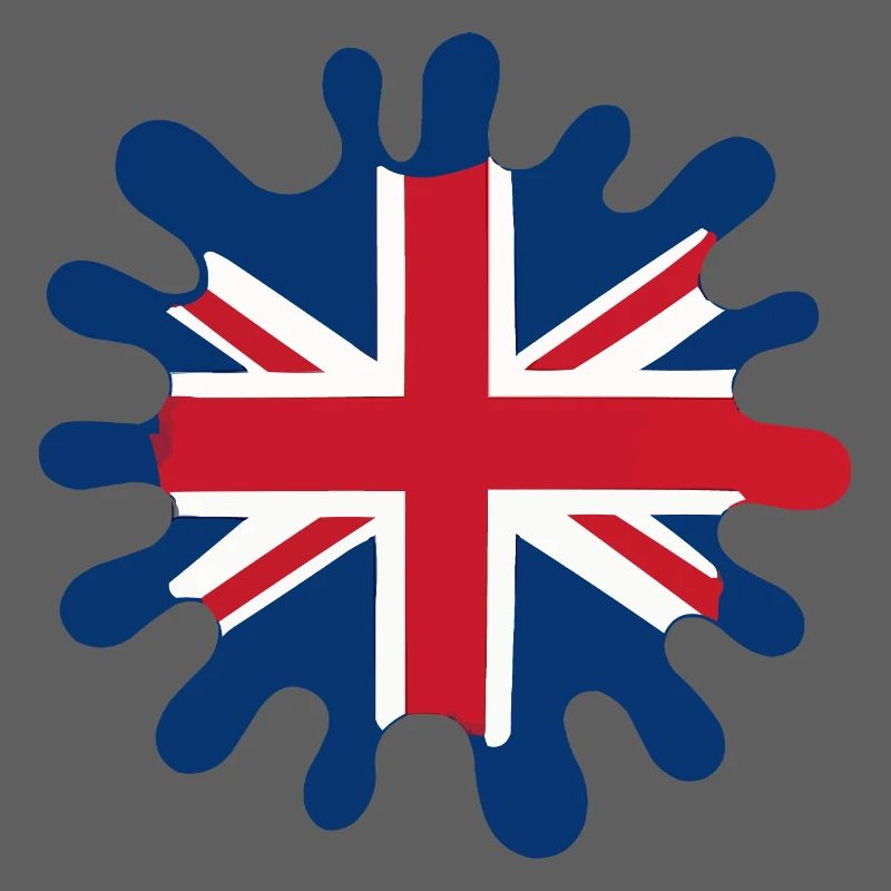 Blobs de drapeau de l’Angleterre