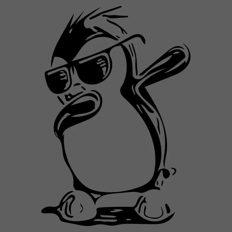 Cute Dabbing Penguin