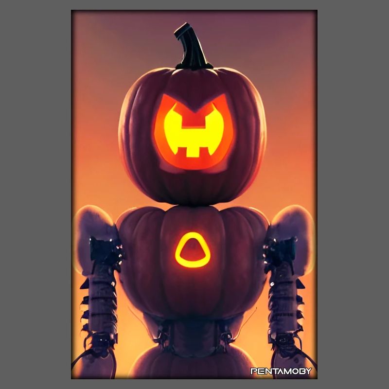 Robots Halloween Future Technology Science