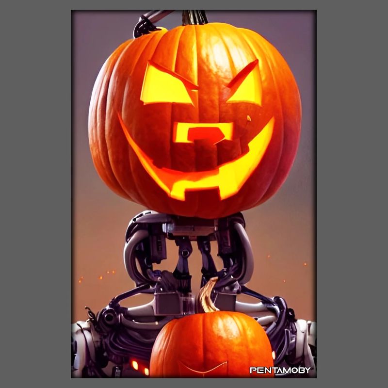 Robots Halloween Future Technology Science