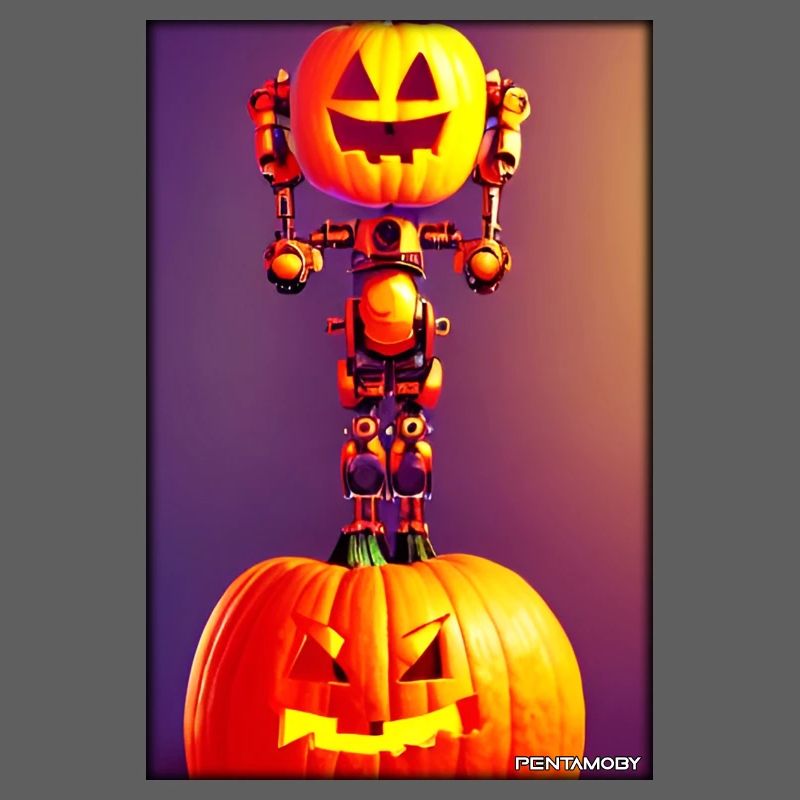 Robots Halloween Future Technology Science
