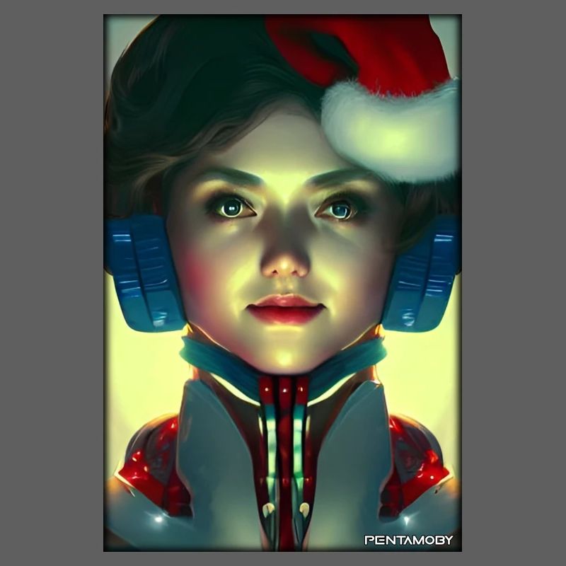 Robots Christmas Future Technology Science