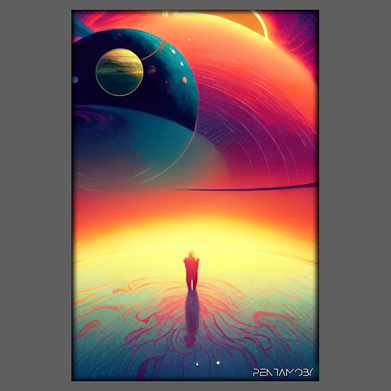 Galaxy Cosmos Universe Solar System Astronaut