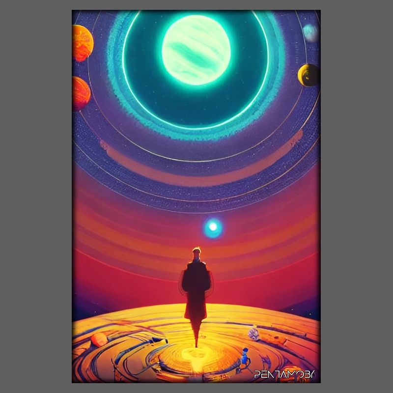 Galaxy Cosmos Universe Solar System Astronaut