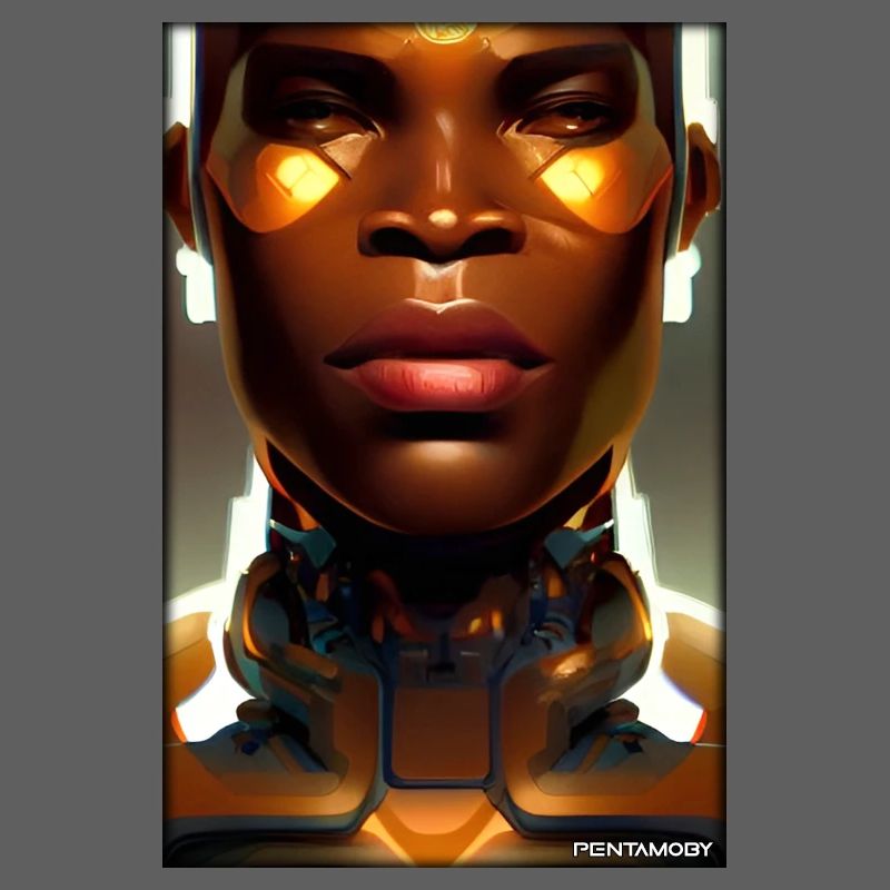 Cyborg Man Future Sci-Fi Machine Technology