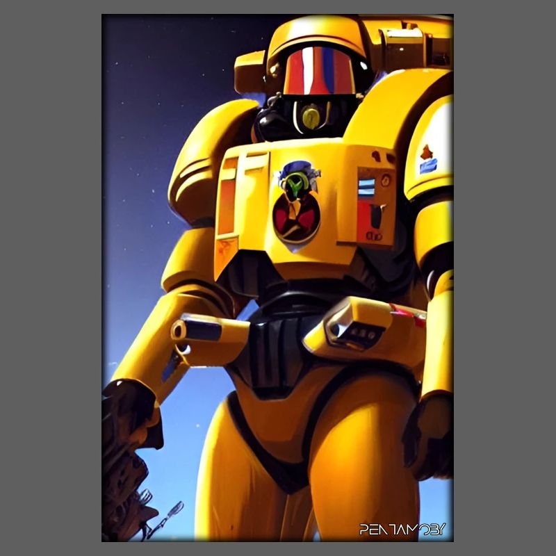 Kampfbot Robot Super Soldat Machine Guerrier