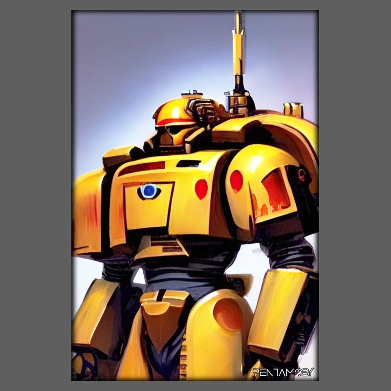 Kampfbot Robot Super Soldat Machine Guerrier
