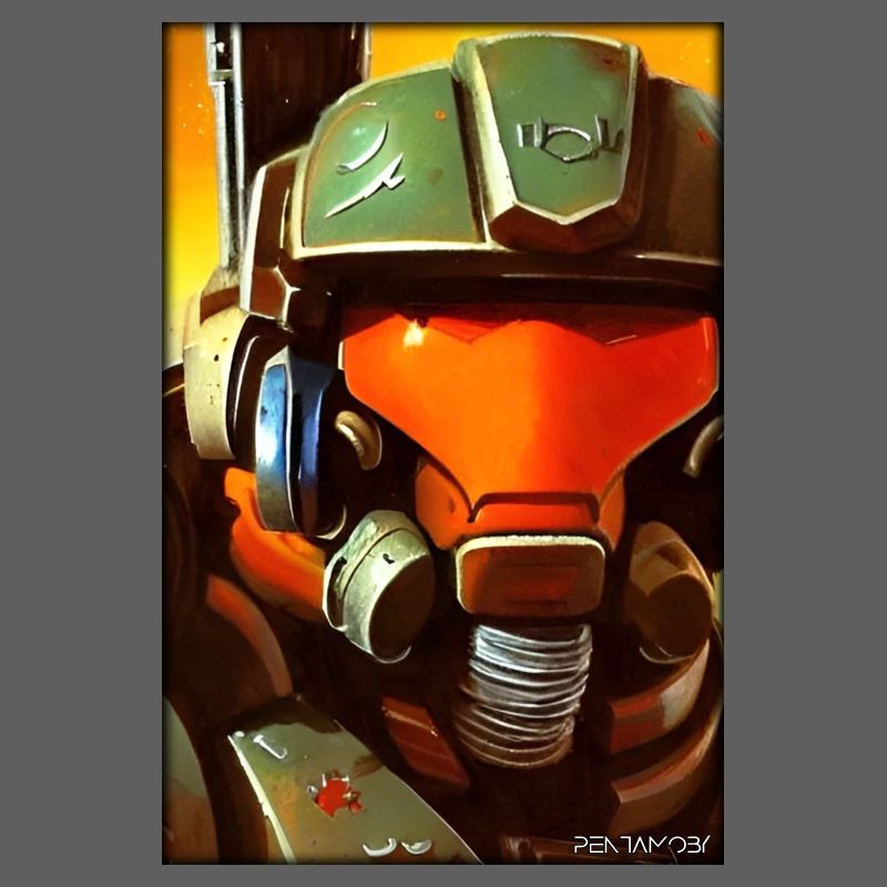 Kampfbot Robot Super Soldier Machine Warrior