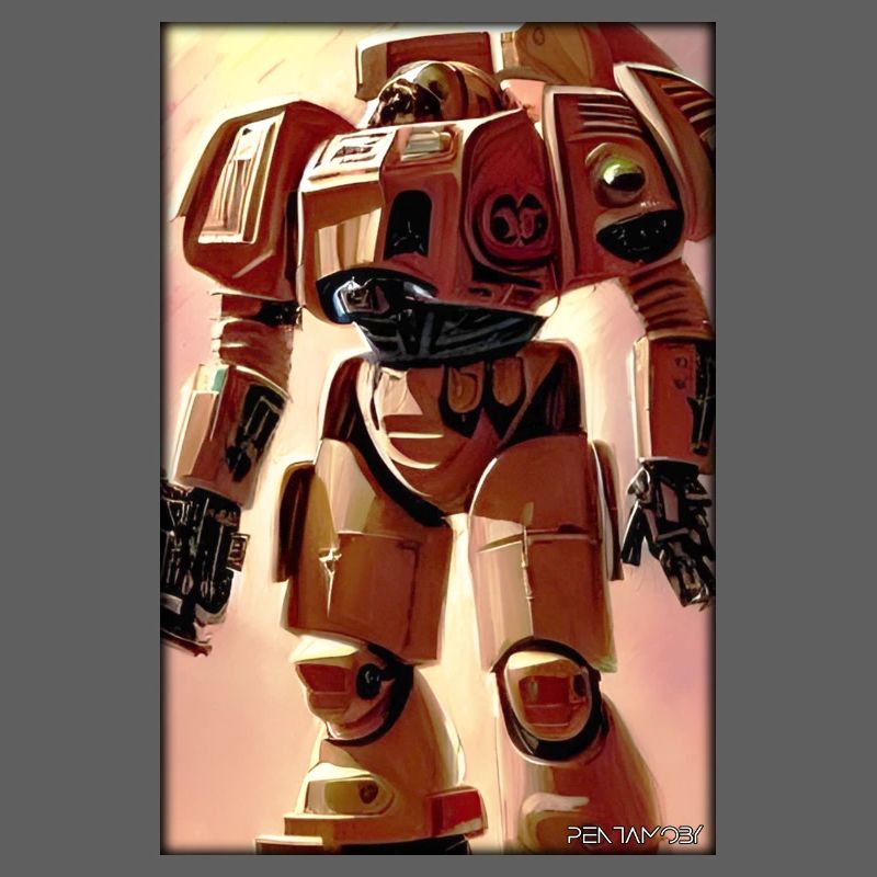 Kampfbot Robot Super Soldier Machine Warrior